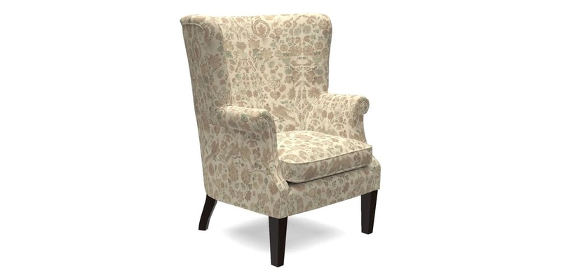 Whitewell Fluted Chair in Textured Velvet Veridian