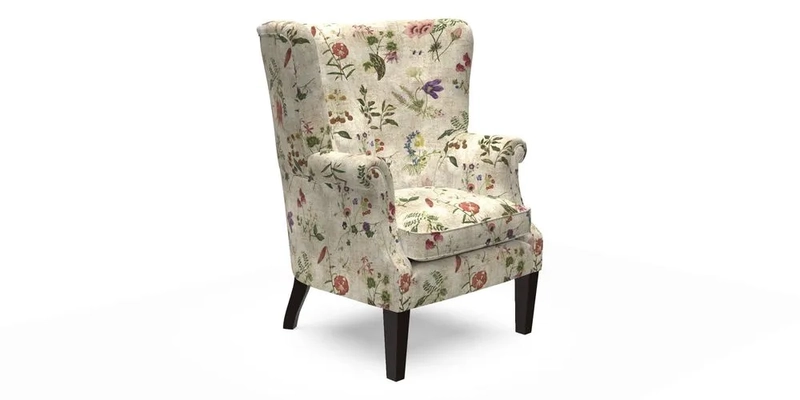 Whitewell Fluted Chair in Textured Velvet Veridian