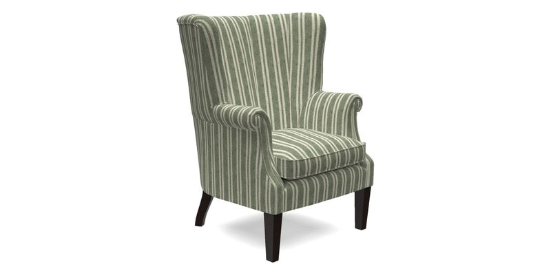 Whitewell Fluted Chair in Textured Velvet Veridian
