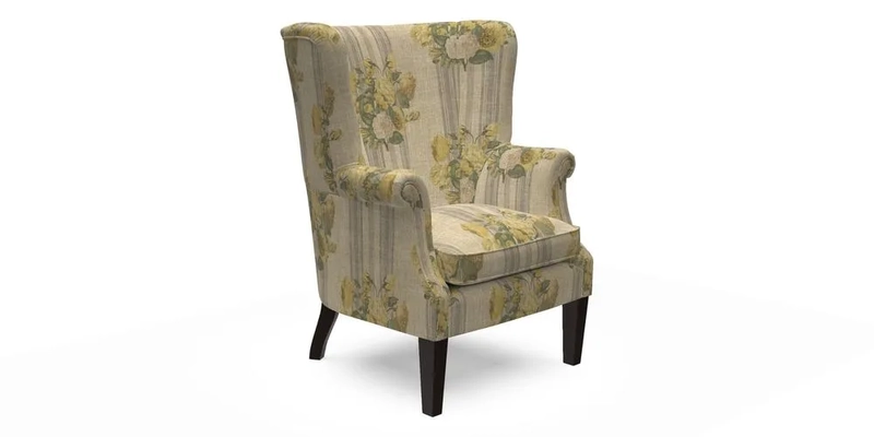 Whitewell Fluted Chair in Textured Velvet Veridian
