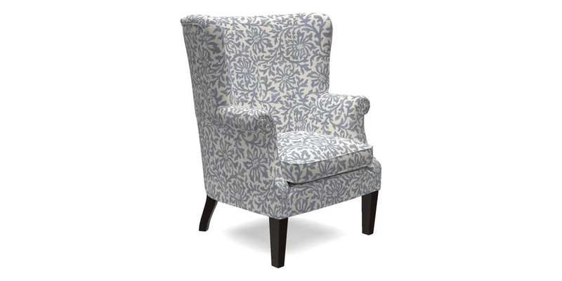 Whitewell Fluted Chair in Textured Velvet Veridian