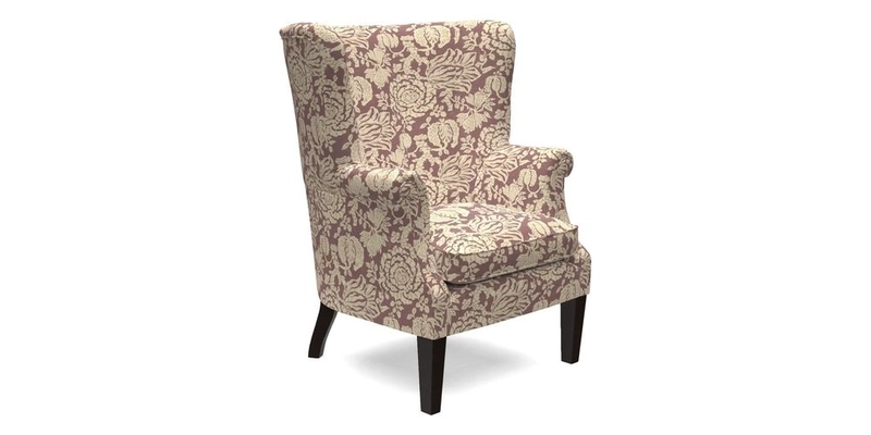 Whitewell Fluted Chair in Textured Velvet Veridian