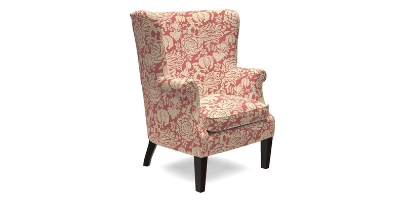 Whitewell Fluted Chair in Textured Velvet Veridian