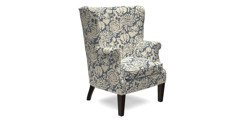 Whitewell Fluted Chair in Textured Velvet Veridian