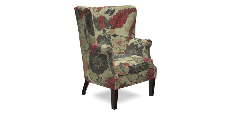 Whitewell Fluted Chair in Textured Velvet Veridian