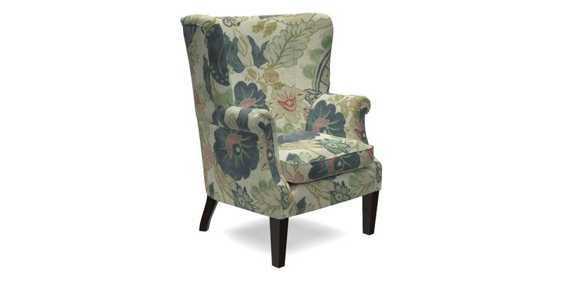 Whitewell Fluted Chair in Textured Velvet Veridian