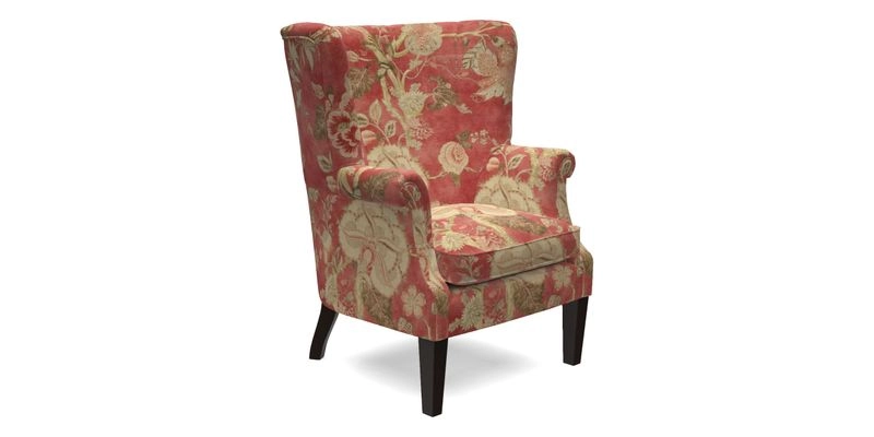 Whitewell Fluted Chair in Textured Velvet Veridian