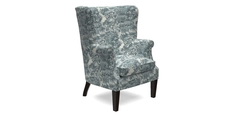 Whitewell Fluted Chair in Textured Velvet Veridian