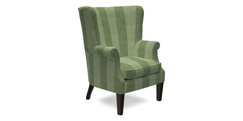 Whitewell Fluted Chair in Textured Velvet Veridian