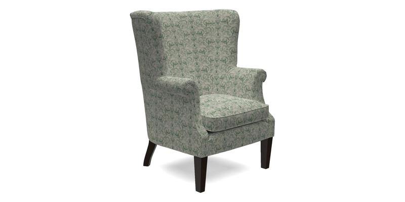 Whitewell Fluted Chair in Textured Velvet Veridian
