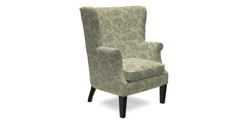 Whitewell Fluted Chair in Textured Velvet Veridian