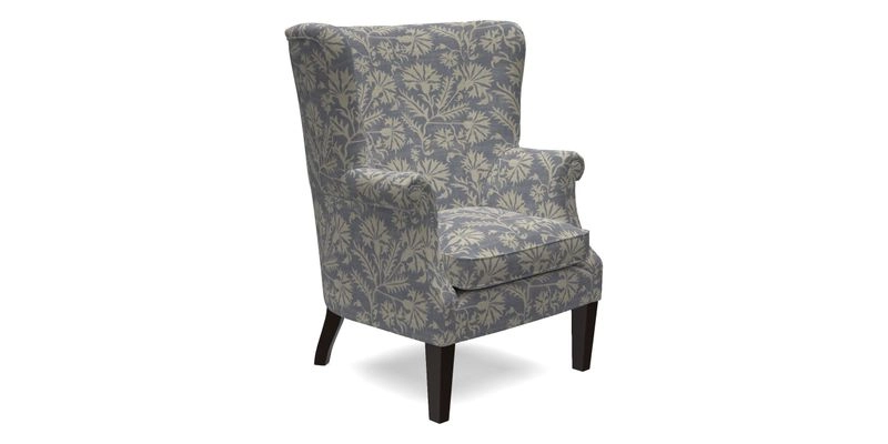 Whitewell Fluted Chair in Textured Velvet Veridian