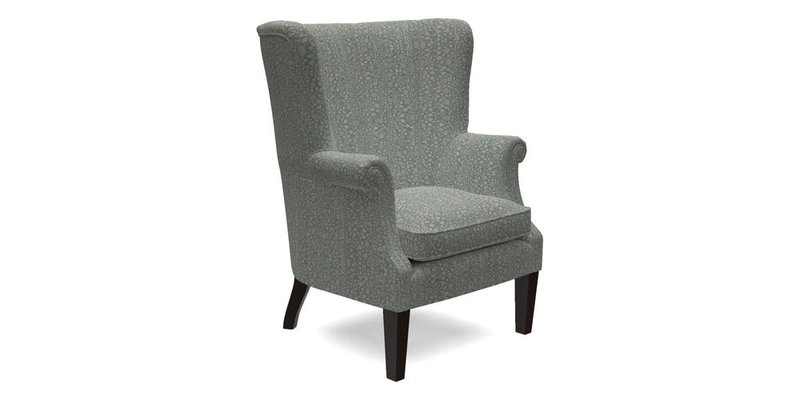 Whitewell Fluted Chair in Textured Velvet Veridian