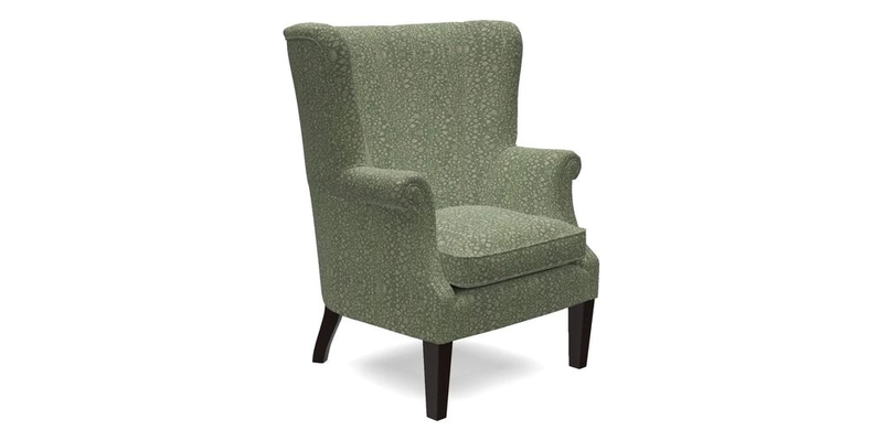 Whitewell Fluted Chair in Textured Velvet Veridian