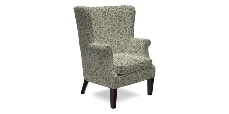 Whitewell Fluted Chair in Textured Velvet Veridian
