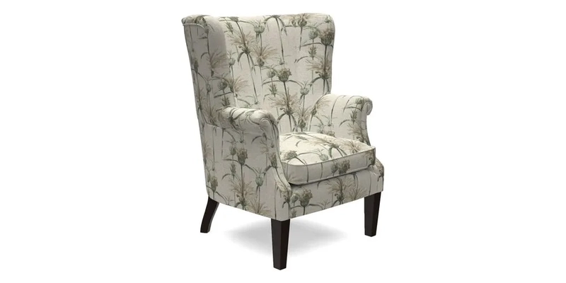 Whitewell Fluted Chair in Textured Velvet Veridian