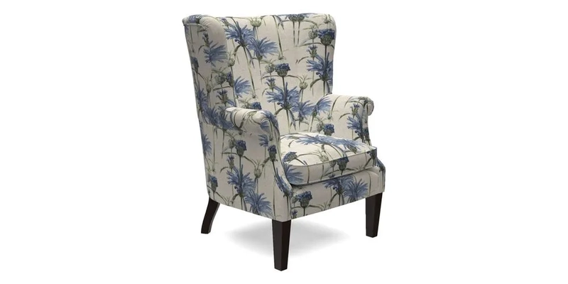 Whitewell Fluted Chair in Textured Velvet Veridian