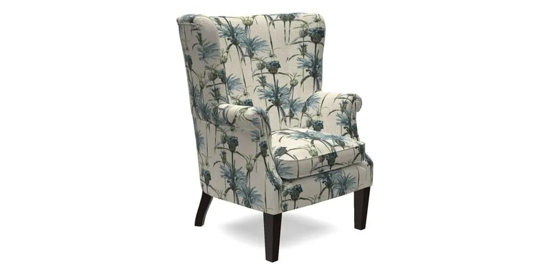 Whitewell Fluted Chair in Textured Velvet Veridian