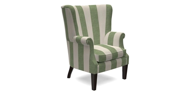 Whitewell Fluted Chair in Textured Velvet Veridian