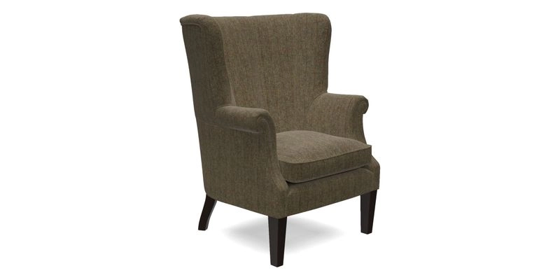 Whitewell Fluted Chair in Textured Velvet Veridian