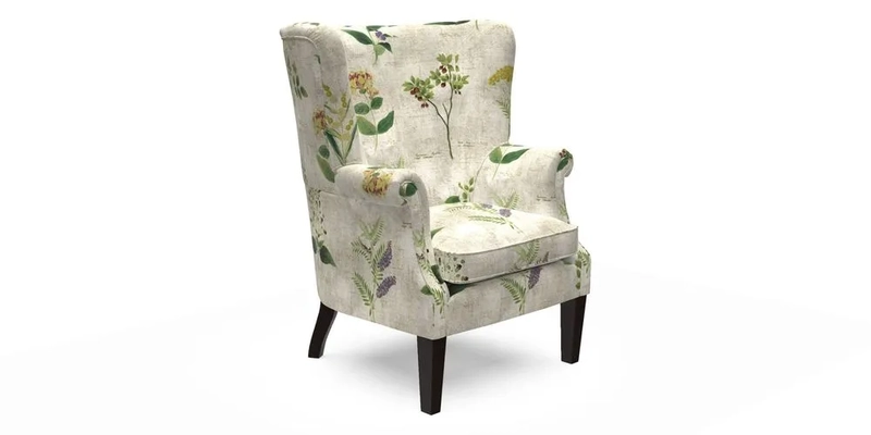 Whitewell Fluted Chair in Textured Velvet Veridian