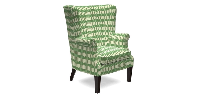 Whitewell Fluted Chair in Textured Velvet Veridian