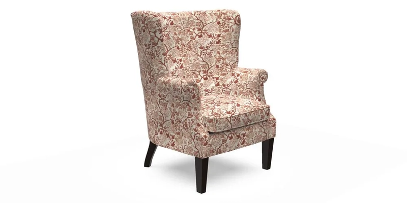 Whitewell Fluted Chair in Textured Velvet Veridian