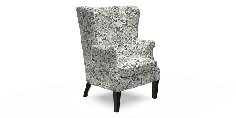 Whitewell Fluted Chair in Textured Velvet Veridian