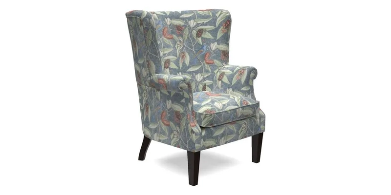 Whitewell Fluted Chair in Textured Velvet Veridian