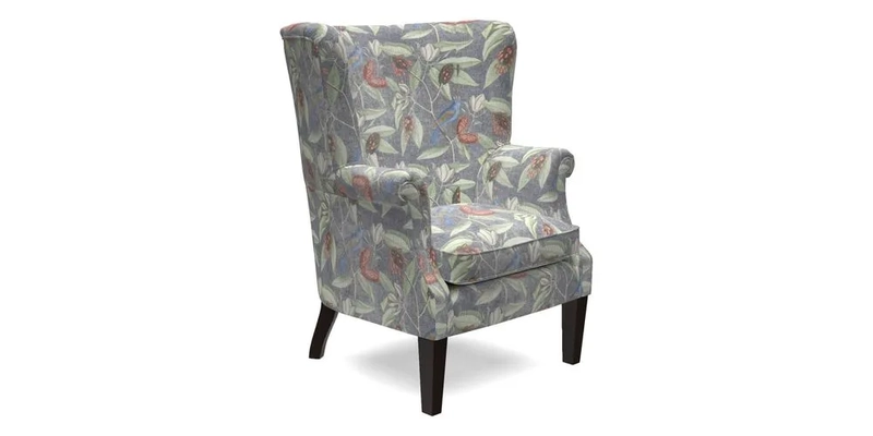 Whitewell Fluted Chair in Textured Velvet Veridian
