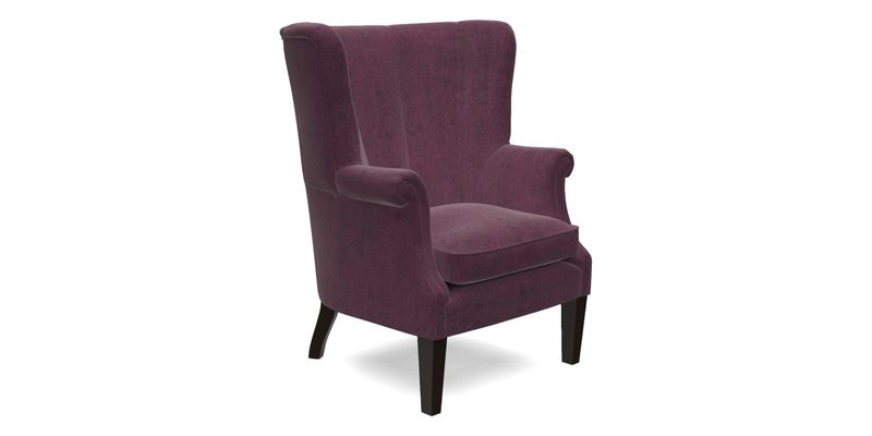 Whitewell Fluted Chair in Textured Velvet Veridian