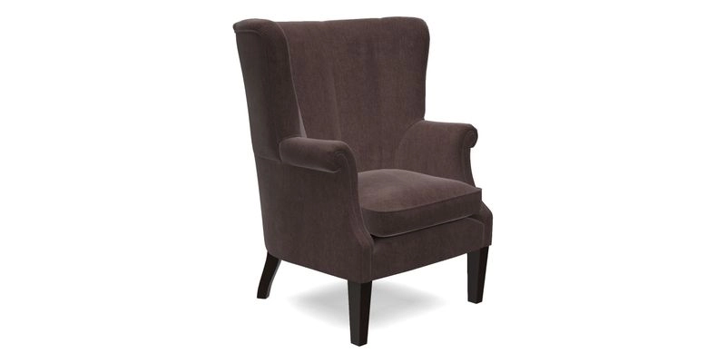 Whitewell Fluted Chair in Textured Velvet Veridian