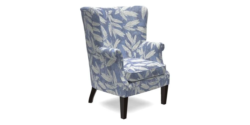 Whitewell Fluted Chair in Textured Velvet Veridian