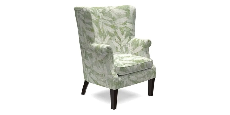Whitewell Fluted Chair in Textured Velvet Veridian