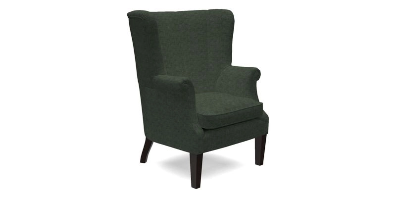 Whitewell Fluted Chair in Textured Velvet Veridian