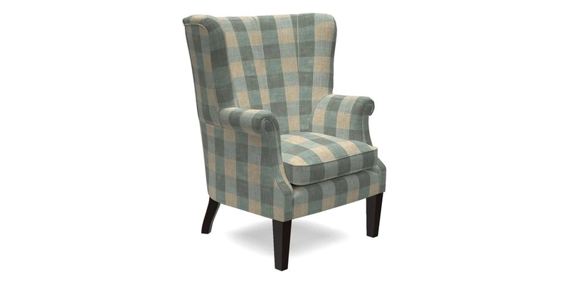 Whitewell Fluted Chair in Textured Velvet Veridian