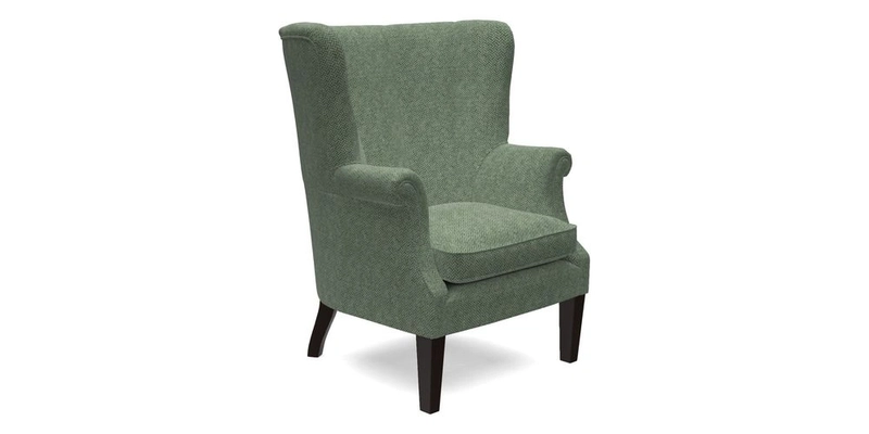 Whitewell Fluted Chair in Textured Velvet Veridian