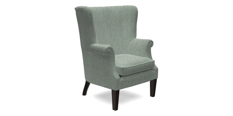 Whitewell Fluted Chair in Textured Velvet Veridian