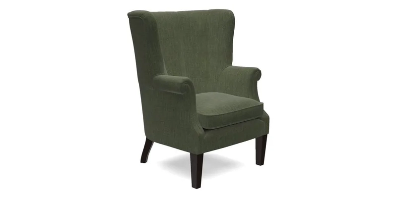 Whitewell Fluted Chair in Textured Velvet Veridian
