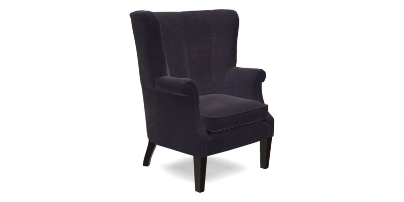 Whitewell Fluted Chair in Textured Velvet Veridian