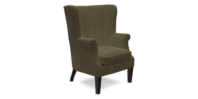 Whitewell Fluted Chair in Textured Velvet Veridian