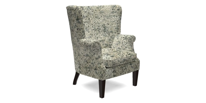 Whitewell Fluted Chair in Textured Velvet Veridian