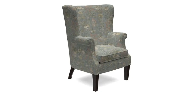 Whitewell Fluted Chair in Textured Velvet Veridian