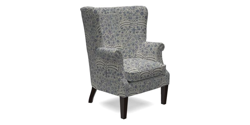 Whitewell Fluted Chair in Textured Velvet Veridian