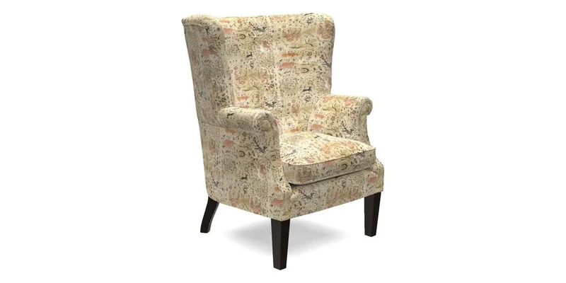 Whitewell Fluted Chair in Textured Velvet Veridian