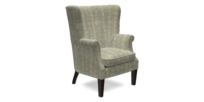 Whitewell Fluted Chair in Textured Velvet Veridian