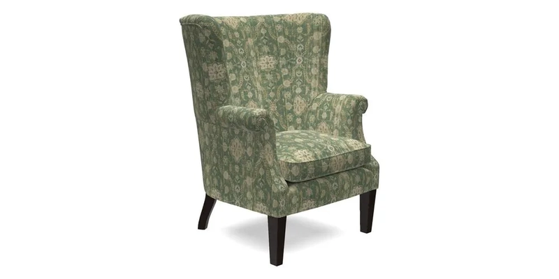 Whitewell Fluted Chair in Textured Velvet Veridian