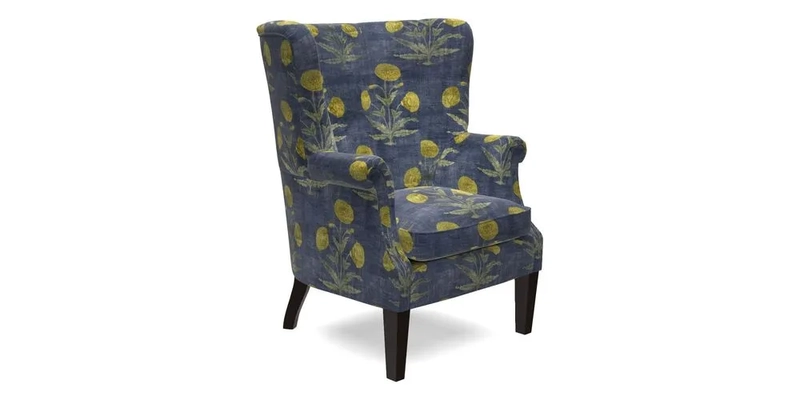 Whitewell Fluted Chair in Textured Velvet Veridian