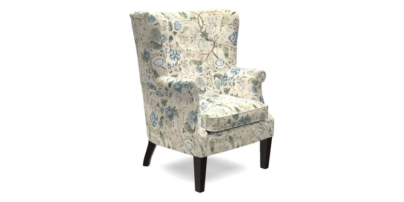 Whitewell Fluted Chair in Textured Velvet Veridian