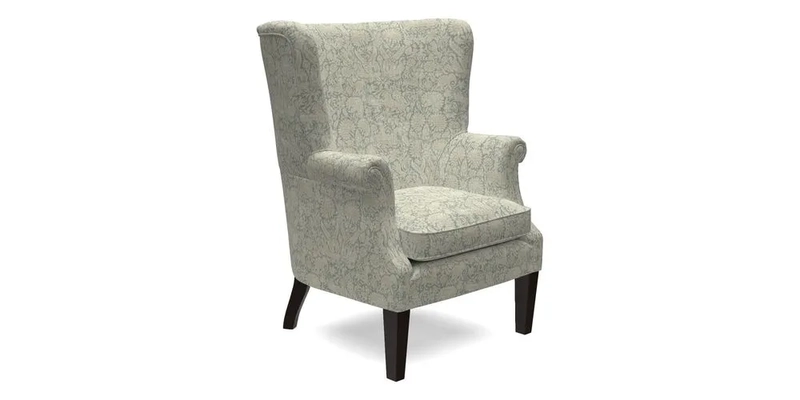 Whitewell Fluted Chair in Textured Velvet Veridian